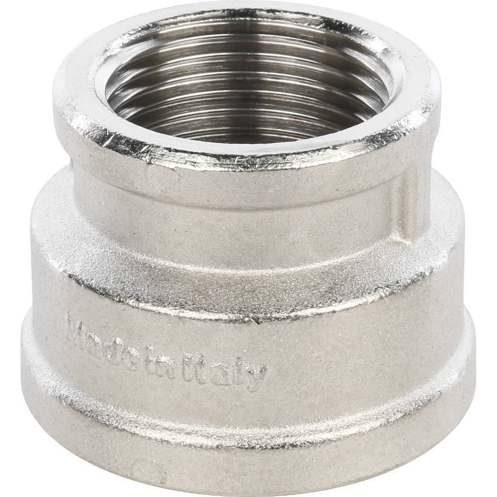 Купить SFT-0006-001141 STOUT  Муфта ВВ переходная никелированная 1"1/4X1" STOUT по лучшей цене с доставкой - интернет-магазин Прогрессивные решения