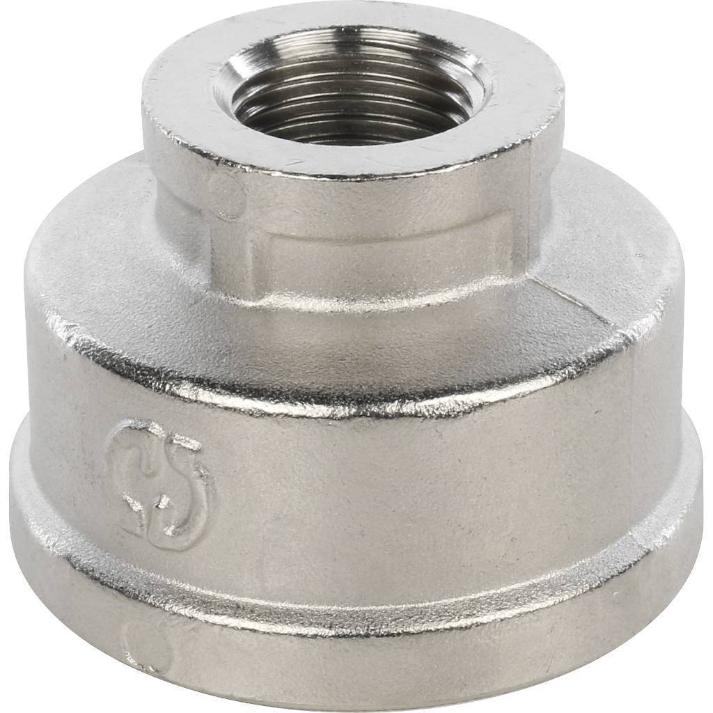 Купить SFT-0006-011234 STOUT  Муфта ВВ переходная никелированная 1"1/2X3/4" STOUT по лучшей цене с доставкой - интернет-магазин Прогрессивные решения