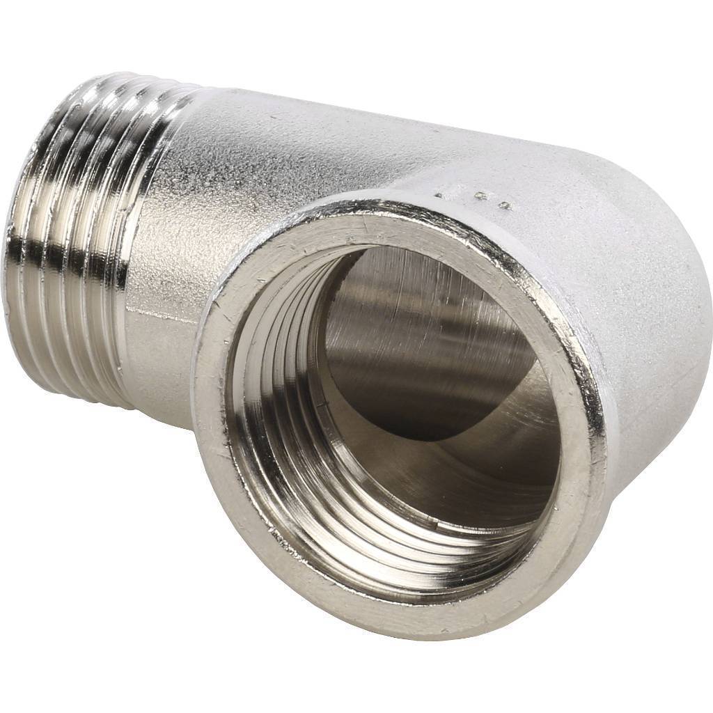 Купить SFT-0012-000001 STOUT  Угольник НВ никелированный 1" STOUT по лучшей цене с доставкой - интернет-магазин Прогрессивные решения