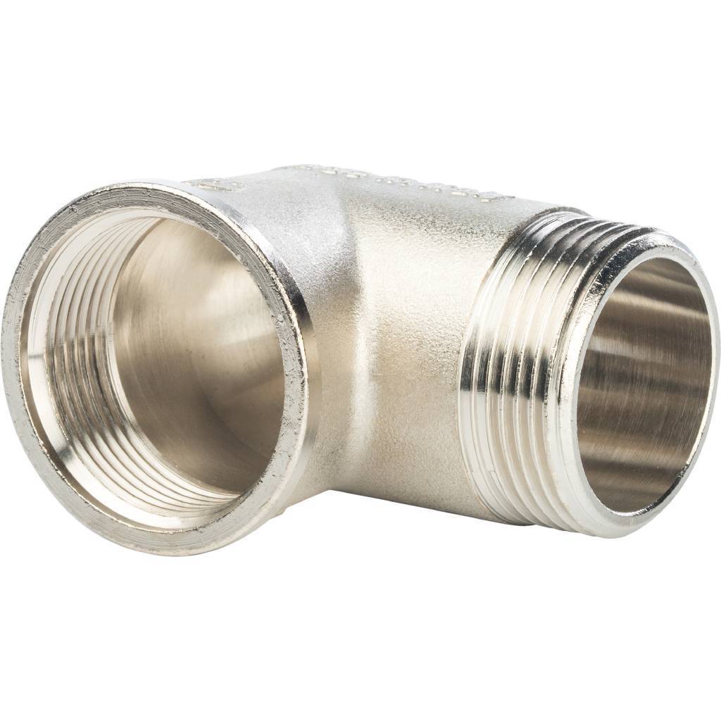 Купить SFT-0012-000114 STOUT  Угольник НВ никелированный 1"1/4 STOUT по лучшей цене с доставкой - интернет-магазин Прогрессивные решения