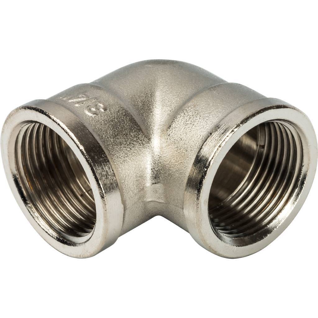 Купить SFT-0014-000034 STOUT  Угольник ВВ никелированный 3/4 STOUT по лучшей цене с доставкой - интернет-магазин Прогрессивные решения