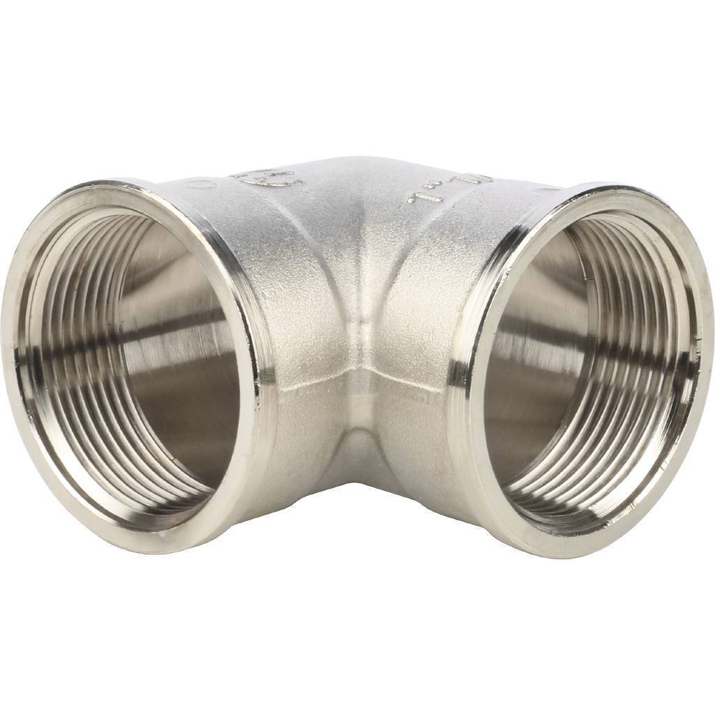 Купить SFT-0014-000112 STOUT  Угольник ВВ никелированный 1"1/2 STOUT по лучшей цене с доставкой - интернет-магазин Прогрессивные решения