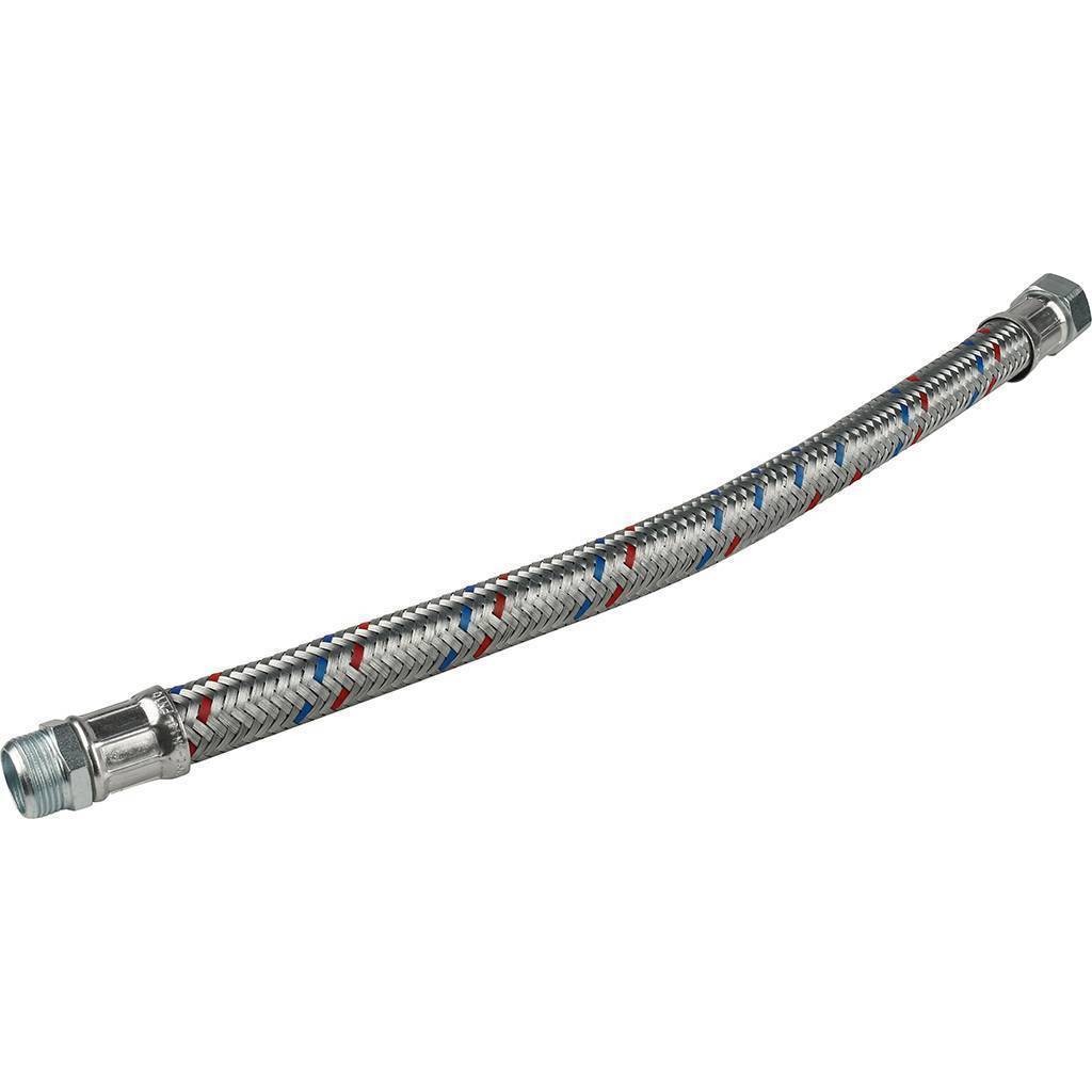 Купить SHF-0205-182020 STOUT SHF-НВ Гибкая подводка для воды  НР 3/4 х ВР 3/4,  длина 500 мм STOUT по лучшей цене с доставкой - интернет-магазин Прогрессивные решения