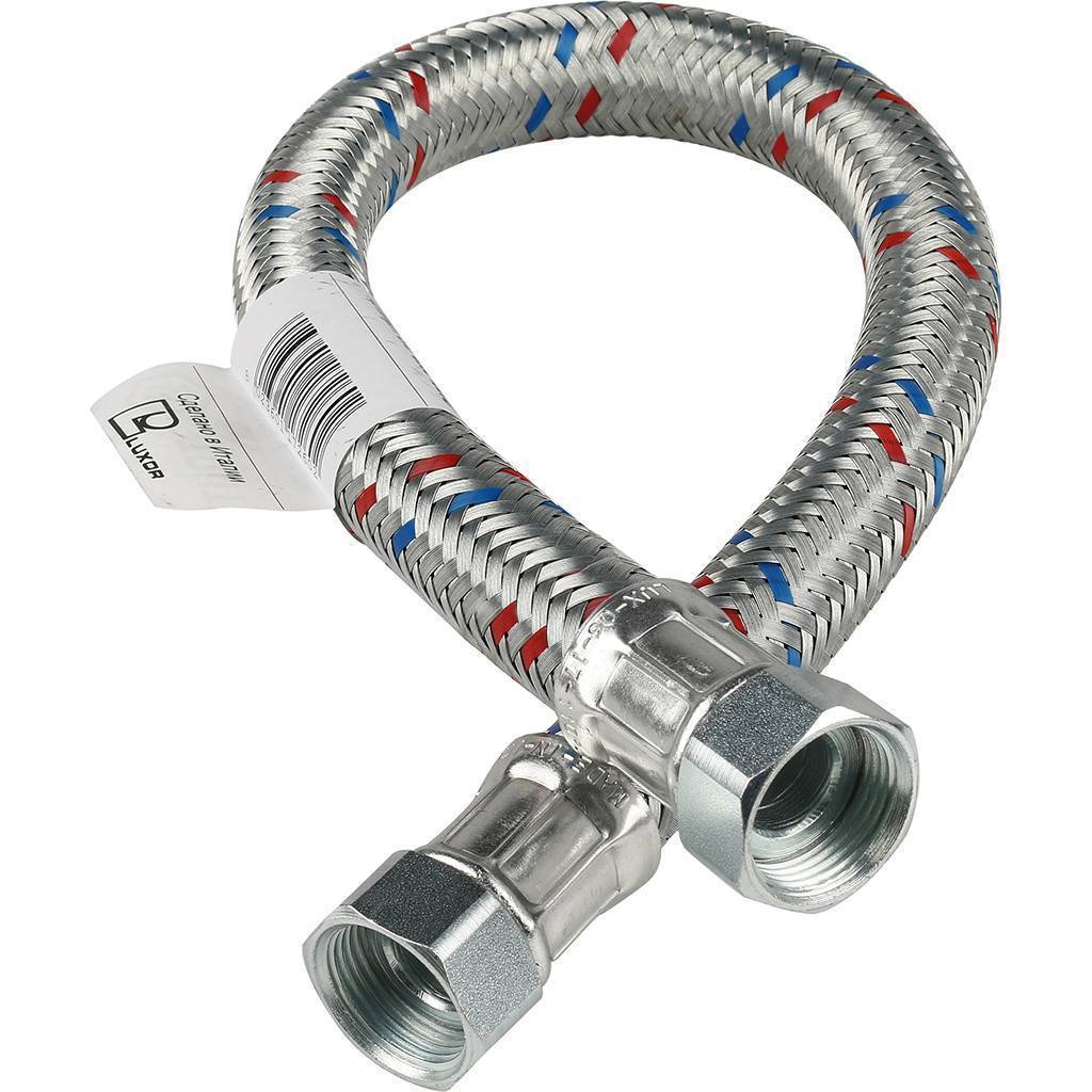 Купить SHF-0306-182020 STOUT SHF-ВВ Гибкая подводка для воды  ВР 3/4 х ВР 3/4,  длина 600 мм STOUT по лучшей цене с доставкой - интернет-магазин Прогрессивные решения