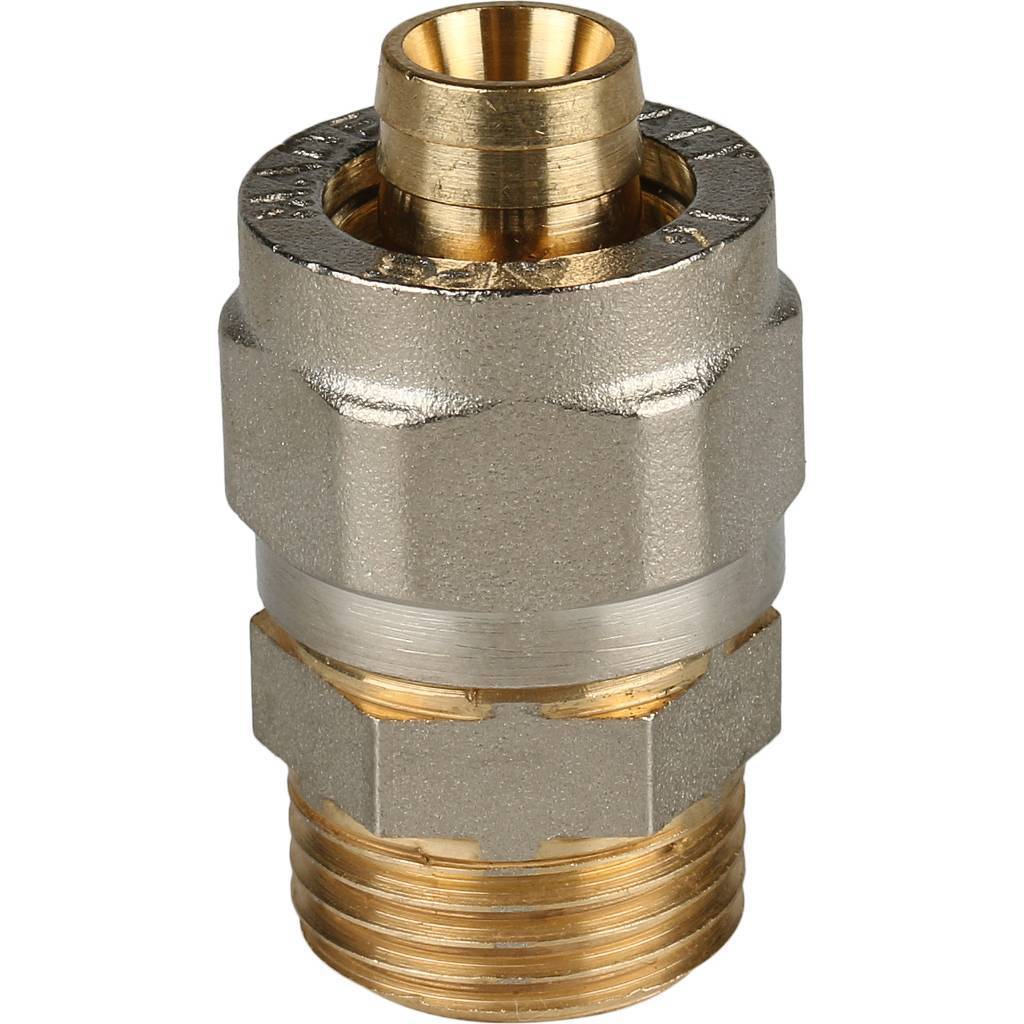 Купить SFS-0001-001216 STOUT   Переходник с наружной резьбой 1/2"х16 для металлопластиковых труб винтовой STOUT по лучшей цене с доставкой - интернет-магазин Прогрессивные решения