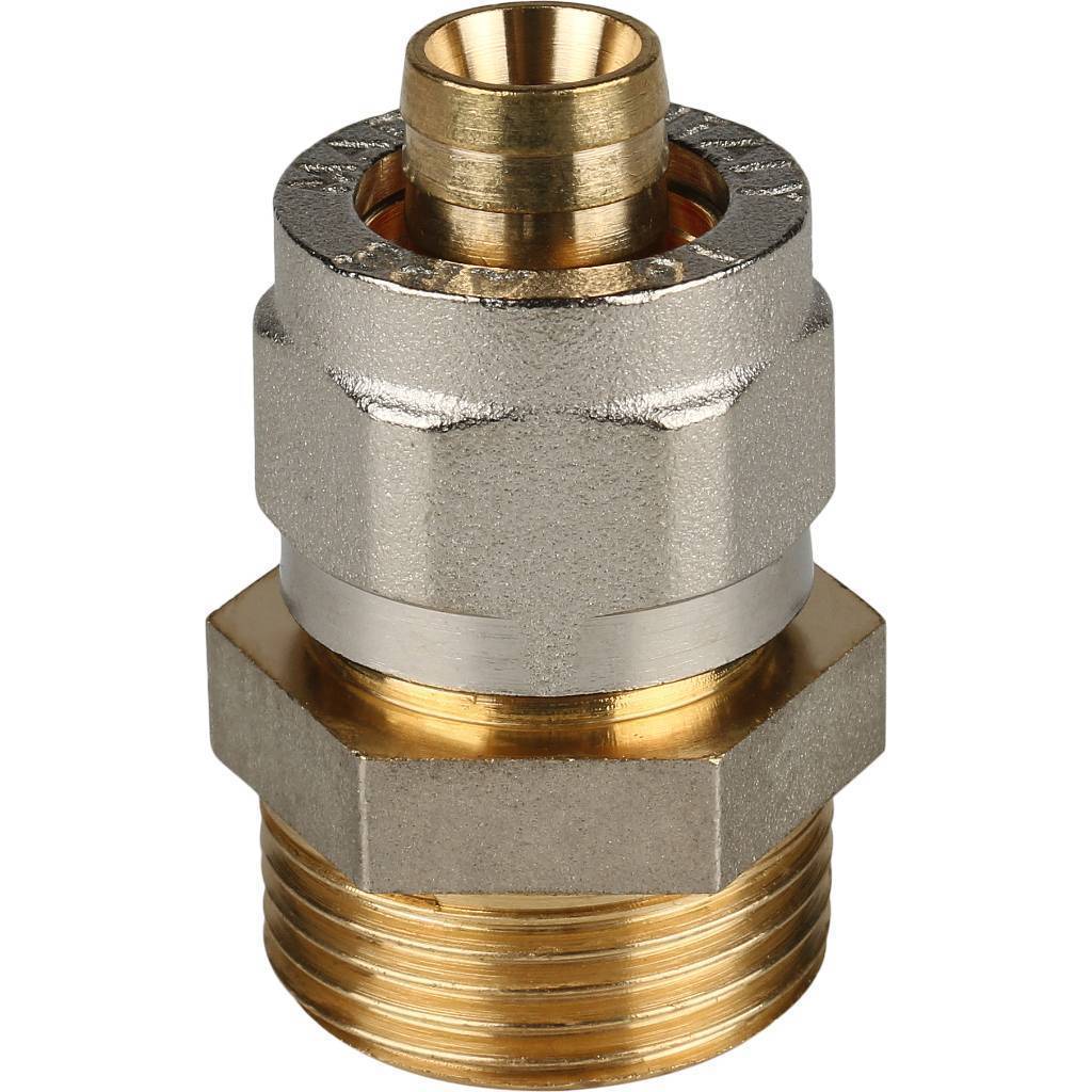 Купить SFS-0001-003416 STOUT   Переходник с наружной резьбой 3/4"х16 для металлопластиковых труб винтовой STOUT по лучшей цене с доставкой - интернет-магазин Прогрессивные решения