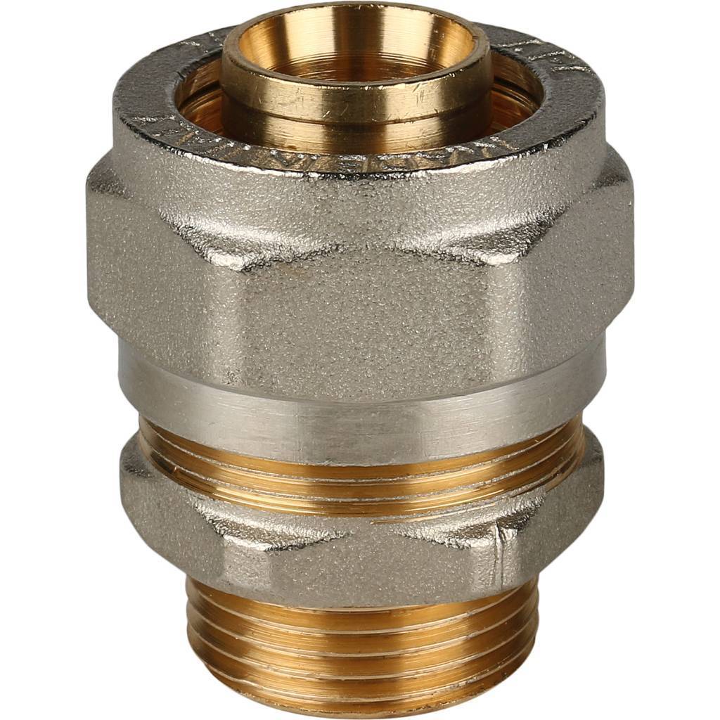 Купить SFS-0001-003426 STOUT   Переходник с наружной резьбой 3/4"х26 для металлопластиковых труб винтовой STOUT по лучшей цене с доставкой - интернет-магазин Прогрессивные решения