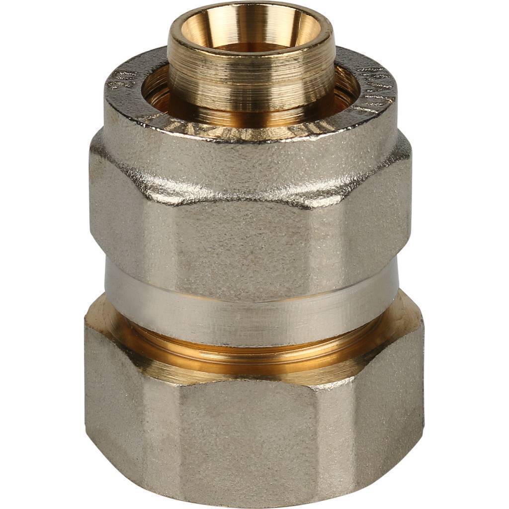 Купить SFS-0002-003420 STOUT   Переходник с внутренней резьбой 3/4"х20 для металлопластиковых труб винтовой STOUT по лучшей цене с доставкой - интернет-магазин Прогрессивные решения