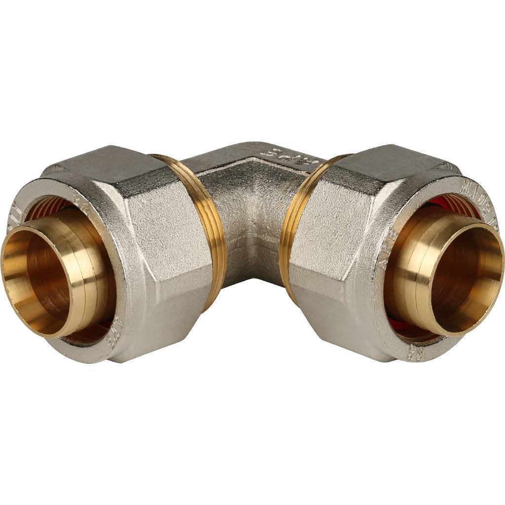 Купить SFS-0003-003232 STOUT   Угольник  90° 32x32 для металлопластиковых труб винтовой STOUT по лучшей цене с доставкой - интернет-магазин Прогрессивные решения