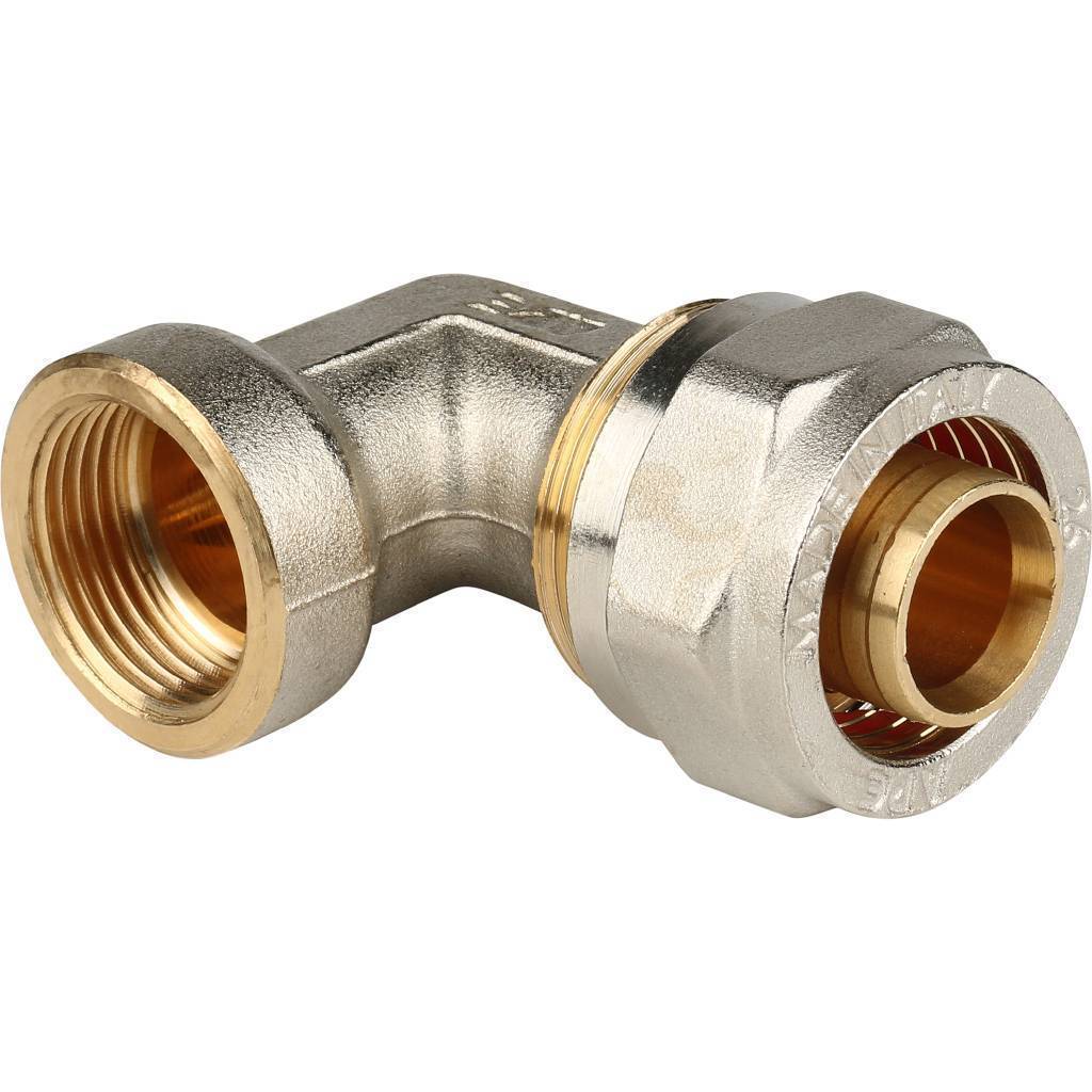 Купить SFS-0007-003426 STOUT   Угольник-переходник с внутренней резьбой 3/4"х26 для металлопластиковых труб винтовой STOUT по лучшей цене с доставкой - интернет-магазин Прогрессивные решения