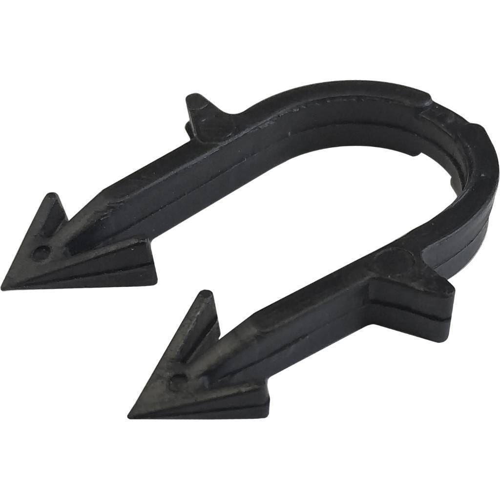 Купить SMF-0003-001620 STOUT SMF-0003 Скоба якорная для труб д.16-20мм, цвет черный STOUT по лучшей цене с доставкой - интернет-магазин Прогрессивные решения