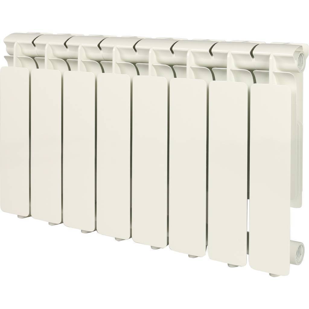 Купить SRA-0110-035008 STOUT  Bravo 350 8 секций радиатор алюминиевый боковое подключение RAL9010 STOUT по лучшей цене с доставкой - интернет-магазин Прогрессивные решения