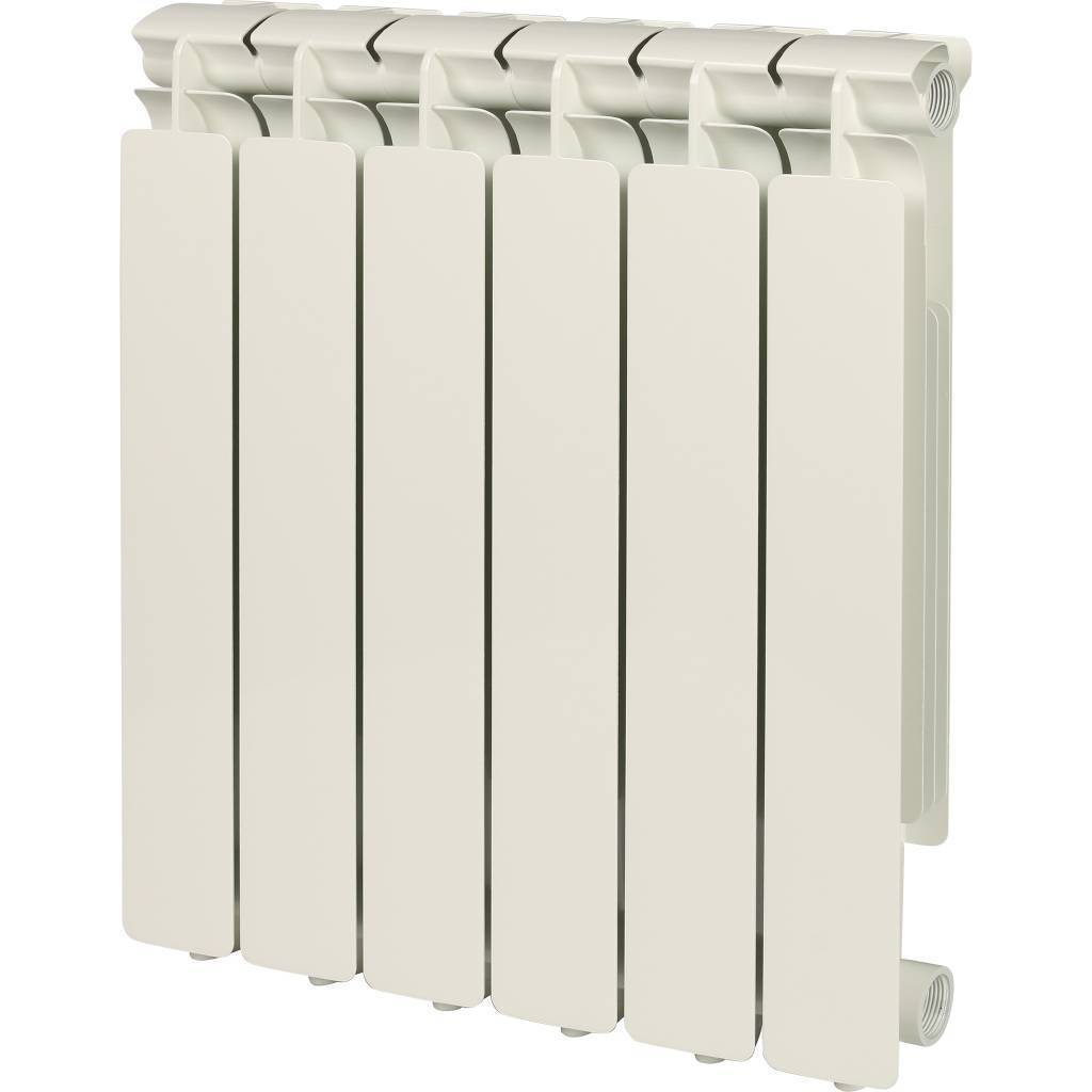 Купить SRA-0110-050006 STOUT  Bravo 500 6 секций радиатор алюминиевый боковое подключение RAL9010 STOUT по лучшей цене с доставкой - интернет-магазин Прогрессивные решения