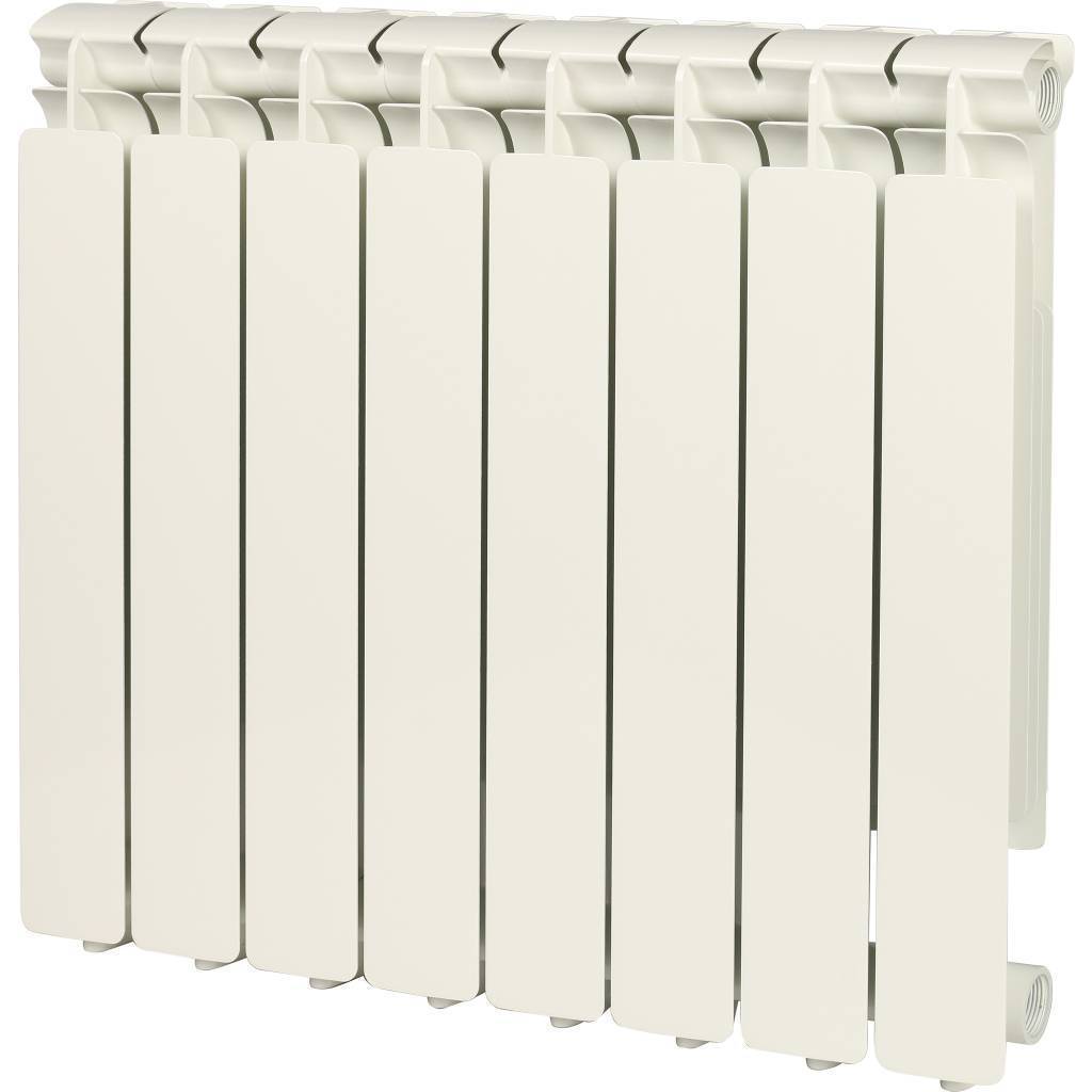 Купить SRA-0110-050008 STOUT  Bravo 500 8 секций радиатор алюминиевый боковое подключение RAL9010 STOUT по лучшей цене с доставкой - интернет-магазин Прогрессивные решения