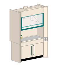 Купить Лабораторный шкаф вытяжной ШВП-1К TORNADO-LAB по лучшей цене с доставкой - интернет-магазин Прогрессивные решения