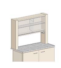 Купить Шкаф настольный ШН-1 TORNADO-LAB по лучшей цене с доставкой - интернет-магазин Прогрессивные решения