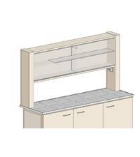 Купить Шкаф настольный ШН-2 TORNADO-LAB по лучшей цене с доставкой - интернет-магазин Прогрессивные решения