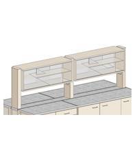 Купить Шкаф настольный для островных комплектов ШНО-4 TORNADO-LAB по лучшей цене с доставкой - интернет-магазин Прогрессивные решения