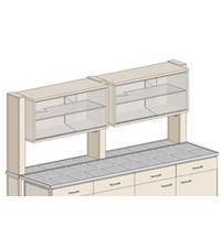 Купить Шкаф настольный для пристенных комплектов ШНП-3 TORNADO-LAB по лучшей цене с доставкой - интернет-магазин Прогрессивные решения