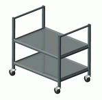 Купить Тележка транспортная ТК-20 TORNADO-LAB по лучшей цене с доставкой - интернет-магазин Прогрессивные решения