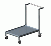 Купить Тележка транспортная ТК-30 TORNADO-LAB по лучшей цене с доставкой - интернет-магазин Прогрессивные решения