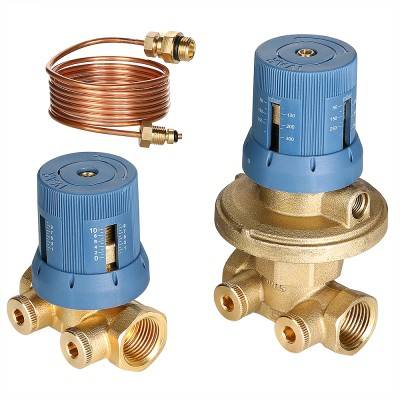 Купить Автоматический регулятор перепада давлений в комплекте с запорно-регулировочным клапаном VALTEC по лучшей цене с доставкой - интернет-магазин Прогрессивные решения