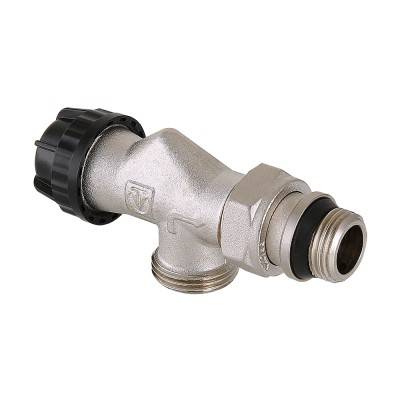 Купить Клапан термостатический угловой с осевым управлением, преднастройкой и дополнительным уплотнением VALTEC по лучшей цене с доставкой - интернет-магазин Прогрессивные решения