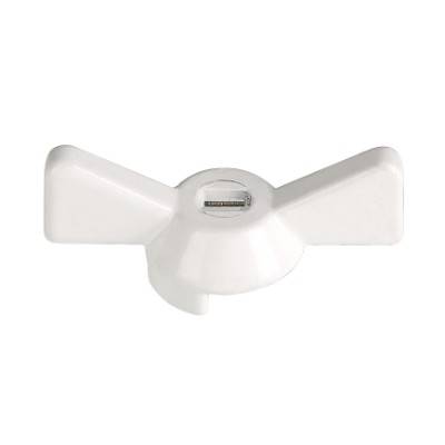 Купить Ручка-бабочка для крана белая VALTEC по лучшей цене с доставкой - интернет-магазин Прогрессивные решения