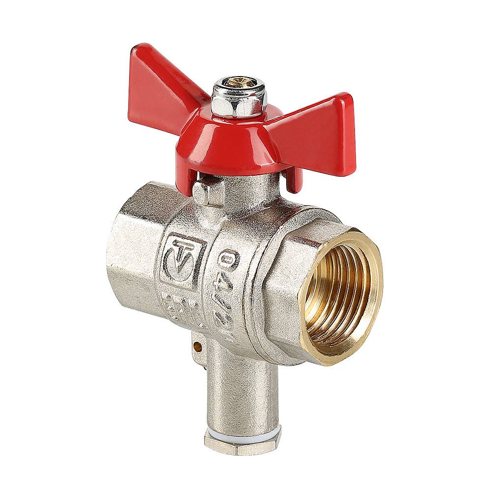 Купить Кран шаровой для подключения датчика температуры VALTEC по лучшей цене с доставкой - интернет-магазин Прогрессивные решения