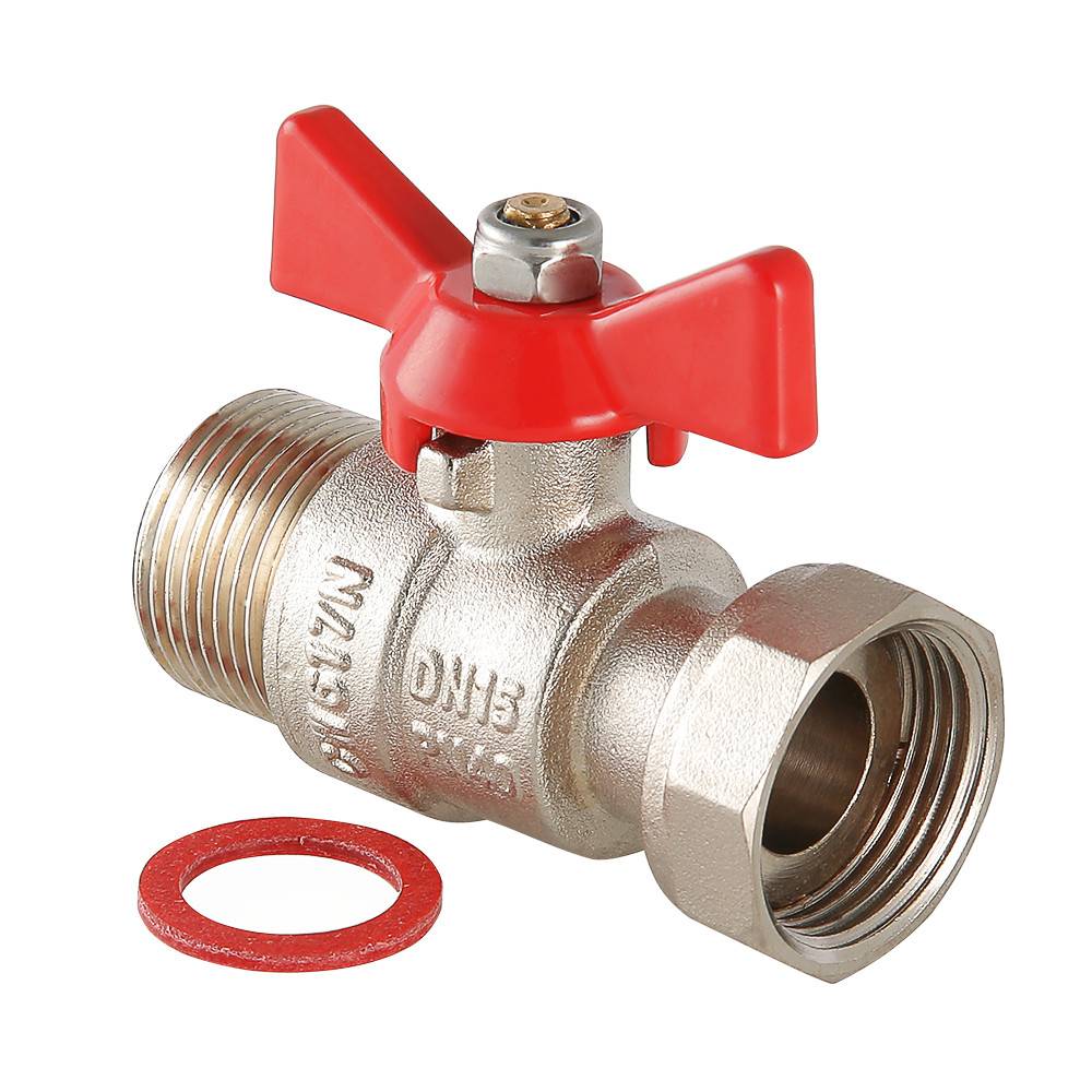 Купить Кран шаровой с накидной гайкой и наружной резьбой VALTEC по лучшей цене с доставкой - интернет-магазин Прогрессивные решения