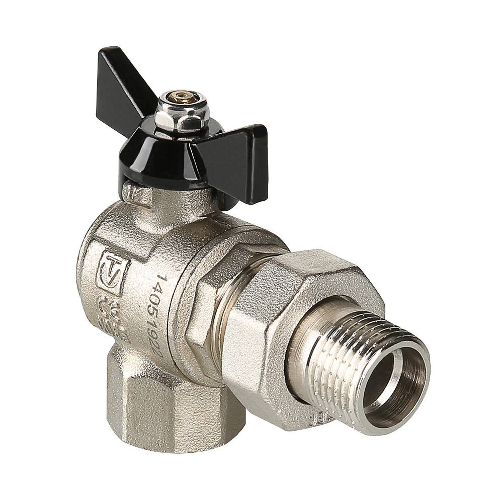 Купить Кран шаровой усиленный VALTEC PERFECT угловой с полусгоном VALTEC по лучшей цене с доставкой - интернет-магазин Прогрессивные решения