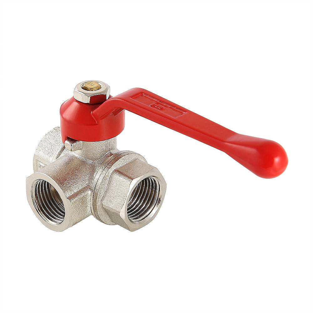 Купить Кран шаровой трехходовой, тип T VALTEC по лучшей цене с доставкой - интернет-магазин Прогрессивные решения