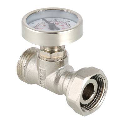 Купить Тройник с термометром VALTEC по лучшей цене с доставкой - интернет-магазин Прогрессивные решения