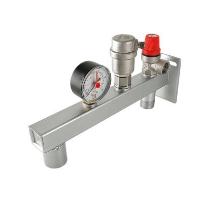 Купить Группа безопасности стальная консольная VALTEC по лучшей цене с доставкой - интернет-магазин Прогрессивные решения