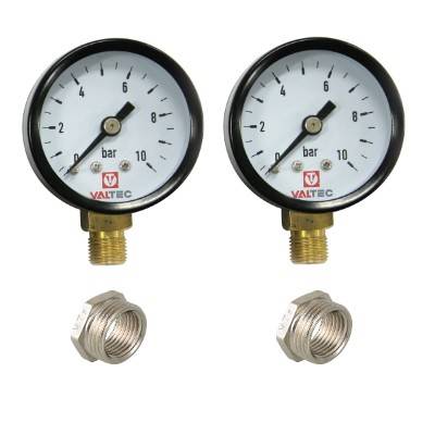 Купить Комплект манометров для этажных узлов VALTEC по лучшей цене с доставкой - интернет-магазин Прогрессивные решения