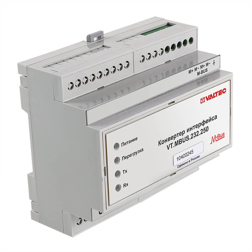 Купить Конвертер интерфейса M-BUS VALTEC по лучшей цене с доставкой - интернет-магазин Прогрессивные решения