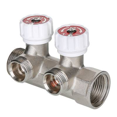 Купить Коллектор с регулирующими вентилями и выходами стандарта «евроконус» VALTEC по лучшей цене с доставкой - интернет-магазин Прогрессивные решения