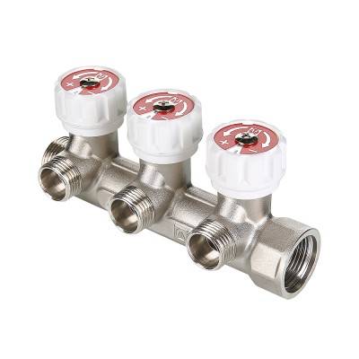 Купить Коллектор c регулирующими вентилями VALTEC по лучшей цене с доставкой - интернет-магазин Прогрессивные решения