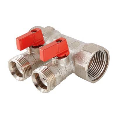 Купить Коллектор с отсекающими кранами, под «евроконус» VALTEC по лучшей цене с доставкой - интернет-магазин Прогрессивные решения