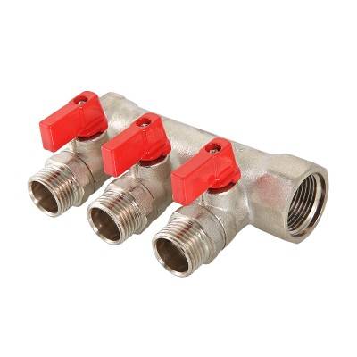 Купить Коллектор с отсекающими кранами VALTEC по лучшей цене с доставкой - интернет-магазин Прогрессивные решения