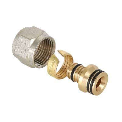 Купить Фитинг коллекторный обжимной для металлополимерной трубы VALTEC по лучшей цене с доставкой - интернет-магазин Прогрессивные решения