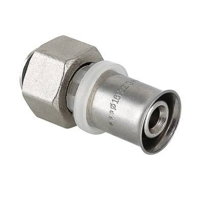 Купить Пресс-фитинг с накидной гайкой VALTEC по лучшей цене с доставкой - интернет-магазин Прогрессивные решения