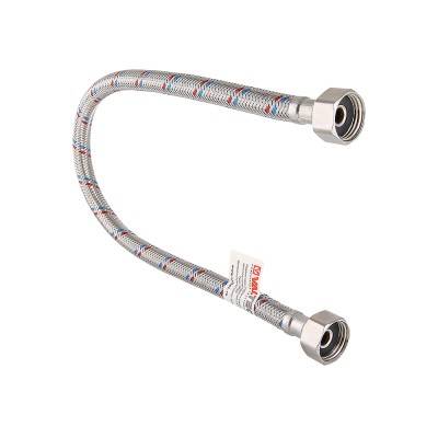 Купить Подводка гибкая для воды с ниппелем из нержавеющей стали, гайка–гайка VALTEC по лучшей цене с доставкой - интернет-магазин Прогрессивные решения