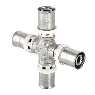 Купить Пресс-фитинг – крестовина VALTEC по лучшей цене с доставкой - интернет-магазин Прогрессивные решения