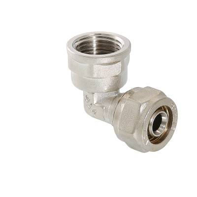 Купить Фитинг обжимной – угольник с переходом на внутреннюю резьбу VALTEC по лучшей цене с доставкой - интернет-магазин Прогрессивные решения