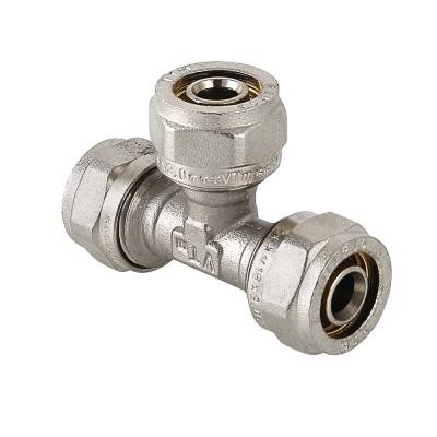 Купить Фитинг обжимной – тройник VALTEC по лучшей цене с доставкой - интернет-магазин Прогрессивные решения