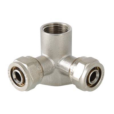 Купить Водорозетка обжимная проходная VALTEC по лучшей цене с доставкой - интернет-магазин Прогрессивные решения