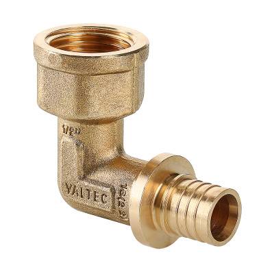 Купить Фитинг аксиальный универсальный – угольник надвижной с переходом на внутреннюю резьбу VALTEC по лучшей цене с доставкой - интернет-магазин Прогрессивные решения