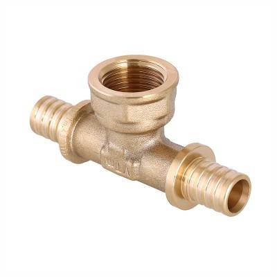 Купить Фитинг аксиальный  – тройник надвижной с переходом на внутреннюю резьбу VALTEC по лучшей цене с доставкой - интернет-магазин Прогрессивные решения