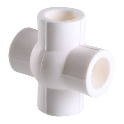 Купить Фитинг полипропиленовый – крестовина компланарная VALTEC по лучшей цене с доставкой - интернет-магазин Прогрессивные решения